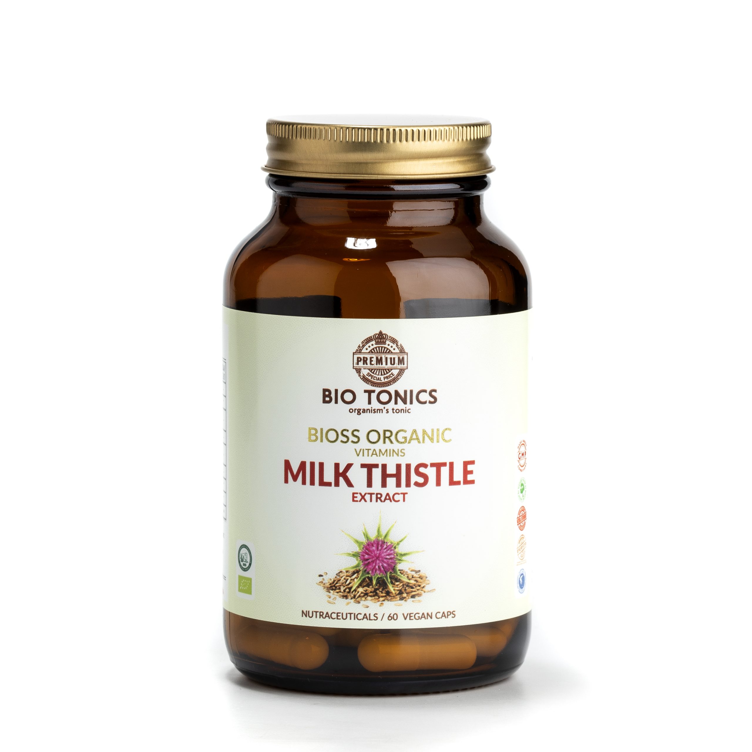 BIOTONICS BIO MILK THISTLE 320mg 60caps